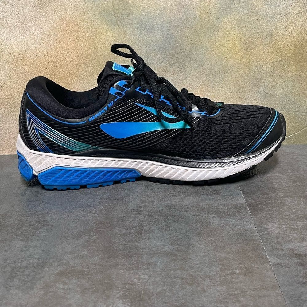 Brooks Ghost 10 Special Olympics Seattle 2018 Men's Black Running Shoes Sz 8.5D - Picture 15 of 16